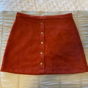 Velvet skirt